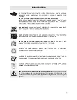 Preview for 3 page of Smeg SNZ134W Instructions For Use Manual