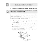 Preview for 11 page of Smeg SNZ134W Instructions For Use Manual