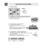 Предварительный просмотр 9 страницы Smeg SNZ91MFA1 Manual