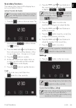 Preview for 23 page of Smeg SOPA6102TS User Manual