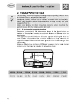 Предварительный просмотр 4 страницы Smeg SR264XGH Manual