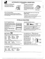 Preview for 6 page of Smeg SRA20 Use And Care Manual