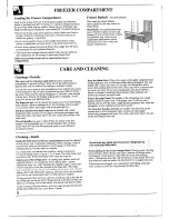 Preview for 8 page of Smeg SRA20 Use And Care Manual