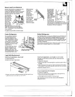 Preview for 9 page of Smeg SRA20 Use And Care Manual