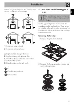 Preview for 21 page of Smeg SRA964NGH Manual