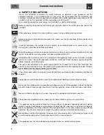 Preview for 6 page of Smeg SSA60GGX9 Instructions For Use Manual