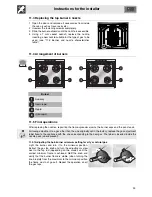 Preview for 31 page of Smeg SSA60GGX9 Instructions For Use Manual