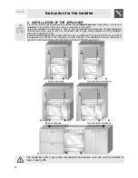 Предварительный просмотр 4 страницы Smeg SSA60MFX Manual