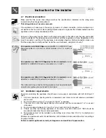 Preview for 5 page of Smeg SSA60MFX Manual