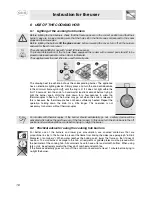 Preview for 14 page of Smeg SSA60MFX Manual