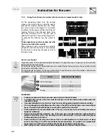 Предварительный просмотр 18 страницы Smeg SSA60MFX Manual