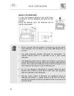 Предварительный просмотр 21 страницы Smeg ST116S Instruction Manual