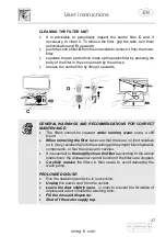 Предварительный просмотр 28 страницы Smeg ST2FABBL Instruction Manual