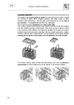 Предварительный просмотр 22 страницы Smeg ST2FABCR Instruction Manual