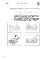 Предварительный просмотр 26 страницы Smeg ST2FABCR Instruction Manual