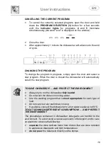 Предварительный просмотр 21 страницы Smeg ST338L Instruction Manual