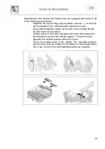 Предварительный просмотр 37 страницы Smeg ST338L Instruction Manual