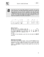 Предварительный просмотр 14 страницы Smeg ST4105 Instruction Manual