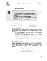 Предварительный просмотр 17 страницы Smeg ST647SA Instruction Manual