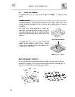 Предварительный просмотр 28 страницы Smeg ST647SA Instruction Manual