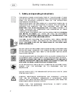 Предварительный просмотр 4 страницы Smeg STA4648A Instruction Manual