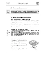 Предварительный просмотр 24 страницы Smeg STA4648A Instruction Manual