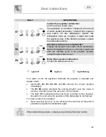 Предварительный просмотр 29 страницы Smeg STA4648A Instruction Manual