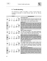 Предварительный просмотр 29 страницы Smeg STA4745 Instruction Manual