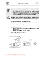 Предварительный просмотр 23 страницы Smeg STA4845 Instruction Manual