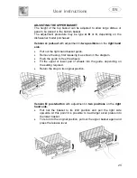 Предварительный просмотр 26 страницы Smeg STA6043 Instruction Manual