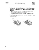 Предварительный просмотр 27 страницы Smeg STA6043 Instruction Manual