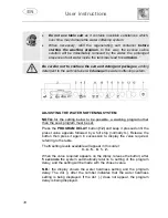 Предварительный просмотр 19 страницы Smeg STA643PQ Instruction Manual