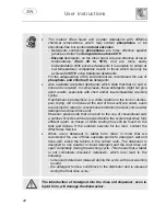 Предварительный просмотр 23 страницы Smeg STA643PQ Instruction Manual