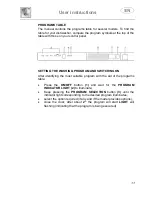 Предварительный просмотр 13 страницы Smeg STA6444 Instruction Manual