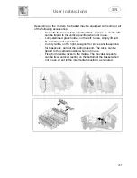 Предварительный просмотр 33 страницы Smeg STA6444 Instruction Manual