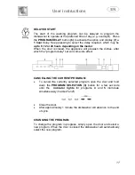 Предварительный просмотр 19 страницы Smeg STA6445 Instruction Manual