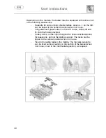 Предварительный просмотр 32 страницы Smeg STA6445 Instruction Manual