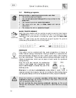 Предварительный просмотр 16 страницы Smeg STA6445TC Instruction Manual