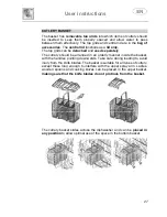 Предварительный просмотр 29 страницы Smeg STA6445TC Instruction Manual