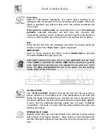 Предварительный просмотр 19 страницы Smeg STA8643 Instruction Manual