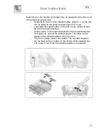 Предварительный просмотр 33 страницы Smeg STA8643 Instruction Manual