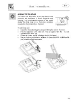 Предварительный просмотр 23 страницы Smeg STFABUBL-1 Manual