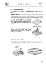 Предварительный просмотр 29 страницы Smeg STFABUBL-1 Manual