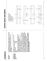 Предварительный просмотр 4 страницы Smeg STH490 Instructions For Installation And Use Manual