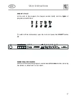 Предварительный просмотр 17 страницы Smeg STH903 Instruction Manual