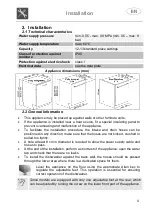 Предварительный просмотр 9 страницы Smeg STL251C Manual