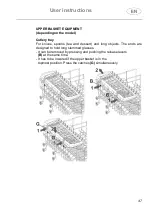 Предварительный просмотр 47 страницы Smeg STL324BQL Manual