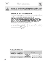 Предварительный просмотр 24 страницы Smeg STL66338LDE Manual