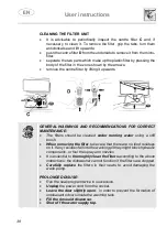 Предварительный просмотр 38 страницы Smeg STL66338LDE Manual