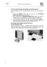 Предварительный просмотр 12 страницы Smeg STL67232 User Instructions